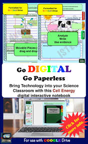 Cell Energy Photosynthesis Cellular Respiration Digital Notebook Digital Flip Book Digital Interactive Notebook Photosynthesis And Cellular Respiration