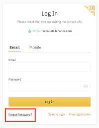 How To Reset Your Binance Account Password Binance Support