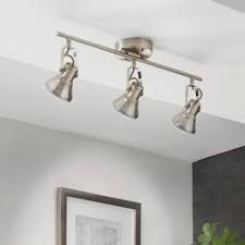 Drop ceilings are too delicate to support the weight of recessed lights on their own. Track Lighting Lighting The Home Depot