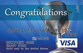 congratulations visa gift card