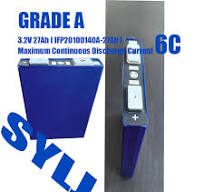 3.2V 27ah Gotion LiFePO4 Battery Cell Lithium Iron Phosphate Deep Cycles  for DIY 4s 8s 12s 12V 24V 36V 48V Solar Energy