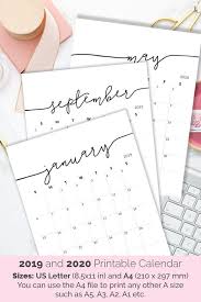 Printable Calendar 2021 2022 Calendar For Frame Planner Etsy Calendar Refills Minimalist Calendar Calendar Printables