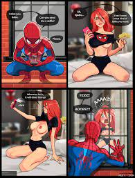 Mary Jane and unexpected visitor porn comic - the best cartoon porn comics,  Rule 34 | MULT34