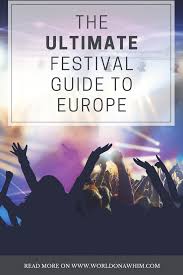 From the usa to europe to beyond, find your perfect music fest this summer with the mfw festival database covering every genre, every style, and every size. Famous Festivals In Europe Best Annual Cultural Music Festivals World On A Whim Music Festivals Europe European Festivals Festival