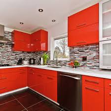 If you're ready to dive into an. 75 Beautiful Red Kitchen With Orange Cabinets Pictures Ideas June 2021 Houzz