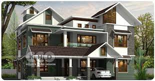 307 Sq M 4 Bhk Mixed Roof House House Balcony Design Kerala House Design House Architecture Design