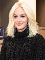 Leighton Meester With Platinum Blonde Hair Color Haircolor Platinumblonde Blonde Hair Brown Eyes Brown Eyes Blonde Hair Bleached Hair