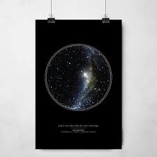 Personalized Star Map Gift Night Sky Print Custom Star Chart Star Map Poster Constellation Art Sky Map Art Anniversary Gift