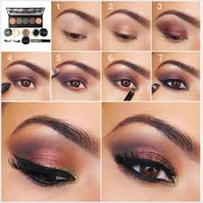 Applying eyeshadow is relatively easy. How To Apply Basic Eye Makeup Saubhaya Makeup