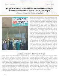 Temples in the first four phases are operating on a limited basis. Policy Analysis Filipino Home Care Workers Unseen Frontliners Essential Workers In The Covid 19 Fight Bulosan Center For Filipino Studies