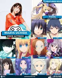 He himself isn't bad but his voice doesn't fit nat at all. Anime Corner Maaya Uchida Voices The Current Investigator Of The Adventurers Guild A Mysterious Self Eccentric Girl Named Fischl Mayayan Also Voiced A Lot Of Famous Roles Like Rikka Takanashi From