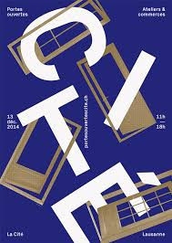 Portes Ouvertes De La Cite 2014 On Behance A3 Studio Created The Visual Concept For The Open Doors E Graphic Design Posters Typographic Poster Graphic Poster