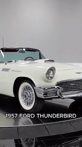 Image result for Colonial White 1957 Thunderbird