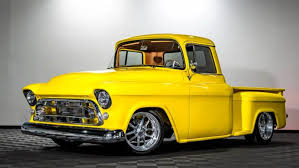 Image result for Chrome Yellow 1955 GMC