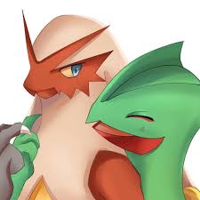 Hoenn Starters 💚❤️ Artist: osihasaikou777