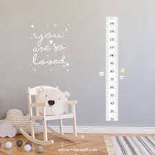 Vinilo Medidor Cinta Metrica Medidor Infantil Adhesivo Nicolasito En 2020 Decoracion Habitacion Bebe Cambio De Casa Medidor Infantil