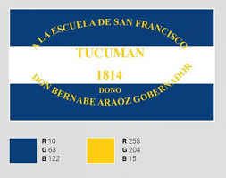 Belgrano tomó los colores de la escarapela que ya estaba en uso. La Primera Bandera Argentina No Era Celeste Y Blanca