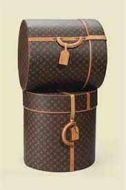 A Pair Of Large Hat Boxes In Monogram Canvas Hat Box Louis
