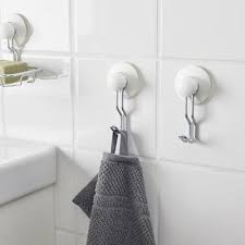 Tisken Corner Basket With Suction Cup White Ikea Zinc Plating Ikea Bathroom Towel Bar
