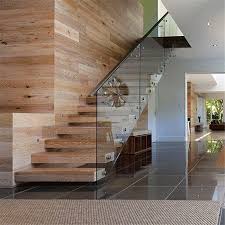 Source Modern House Interior Loft Floating Wooden Staircase Glass Railing Stainless Steel Handrail On M Alibaba C Modern Stairs Staircase Design House Stairs