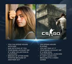 Check market prices, skin inspect links, rarity levels to plan trade up contracts, souvenir drops, and more. Cs Go Memes Cs Is Life Facebook