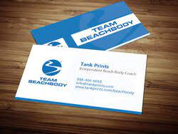 The business opportunity for our team beachbody coaches is worth a close review: Beach Body Business Cards Free Shipping Tank Prints