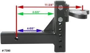 Maybe you would like to learn more about one of these? Ball Mount Adjustable With Sway Control Tab 6 000 Lbs Draw Tite Trailer Hitch Ball Mount 7390