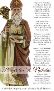 A Prayer To Saint Nicholas St Nicolas Saint Nicholas Saint Nicholas St Nicholas Day