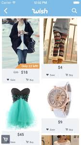 Wish shopping abbigliamento online consultando il catalogo wish ho acquistato dei vestiti wish abbigliamento scarpe e accessori. Wish Shopping Made Fun For Iphone Download