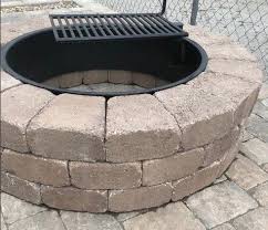 Installing a fire pit is a diy project that can be configured for your yard's measurements. Circle Fire Pit Kit Keystone Bulks Atlanta Landscape Supply