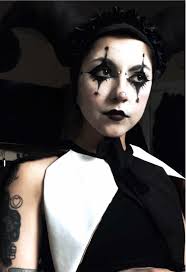 Evil Jester Girl Makeup