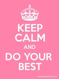 Image result for stay calm and test on