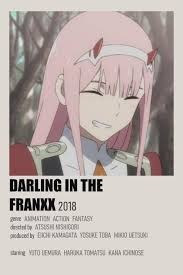 Darling In The Franxx By Yasemin Bali Anime Decor Anime Printables Anime Shows