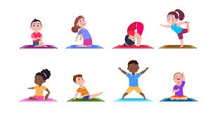 Sitting on the floor creates a stable position to release and. Shining Kids Yoga Creative Enrichment
