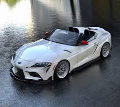 2020 Toyota Supra Speedster Could Make You Forget About The Bmw Z4 Bmwfiend Com Toyota Supra Toyota Convertible Bmw Z4