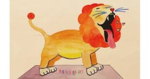 Kids Yoga Wood Wall Art Lion 39 S Breath Animal Gift Ideas Animals And Pets Diy Customize Yoga Poster Yoga For Kids Lion Poster