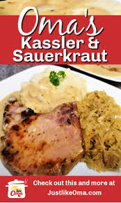 Kassler Chops With Sauerkraut Made Just Like Oma Recipe In 2020 Recipes Food Cooking Recipes