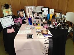 My Mary Kay Table At My First Ever Vendor Event Mary Kay Vendor Table Mary Kay Organization Mary Kay Display