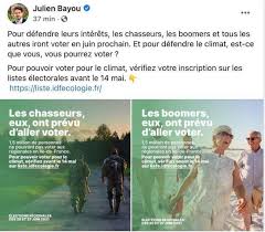 With the regional elections, it wants to establish itself in brittany. Regionales Malaise Sur Twitter Apres La Campagne Eelv Qui Cible Les Boomers