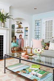 Interior designer mercedes daczi personalized this white living room with a range of colorful and textural accents including houseplants and wicker furnishings. 55 Best Living Room Ideas Stylish Living Room Decorating Designs