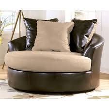 Ashley Furniture Logan Stone Oversized Swivel Accent Chair Round Swivel Chair Oversized Chair Living Room Accent Chairs For Living Room