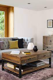 table basse bois recycle industrielle double plateau table basse bois brut table basse bois table basse