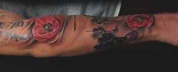 72 fantastic flower tattoos for wrist. 75 Poppy Tattoo Designs For Men Remembrance Flower Ink