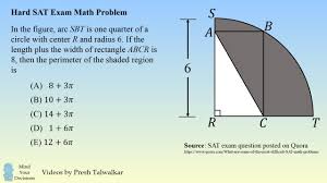 One Of The Hardest Sat Math Problems Can You Solve It In 2 Minutes Youtube