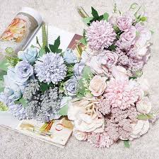 What to do with the bouquets? Handmade Diy Hydrangea Dandelion Small Rose Bunch Artificial Flower Bridal Wedding Bouquet Artificial Dried Flowers Aliexpress