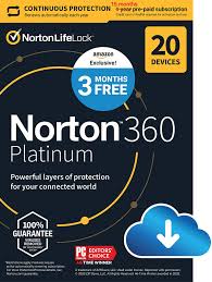 Computer software updates for a wide variety of computer software. Buy Norton 360 Platinum 2022 Ready Antivirus Software For 20 Devices With Auto Renewal 3 Months Free Includes Vpn Pc Cloud Backup Dark Web Monitoring Download Online In Italy B07vgcn1k2