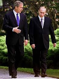 Ko se srečata Bush in Putin, Slovenija obstane - RTV SLO