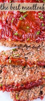 A Classic Recipe For Meatloaf Sauteed Ground Beef Loaded With Onion Breadcrumbs Fresh Herbs And Seasonings Make For A Juicy And Tender Homemade Meatloaf Good Meatloaf Recipe Best Easy Meatloaf Recipe