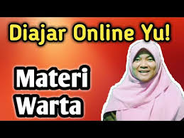 Ringkasan seni budaya kelas 8 semester 2 bab 1,2,3,dan 4. Materi Bahasa Sunda Smp Kelas Viii Warta Youtube
