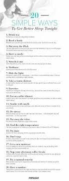 Is no time to waste. These 20 Tips Will Have You Asleep In No Time Health Fitness Better Sleep How To Stay Healthy